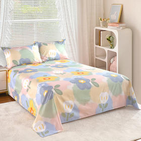 洁丽雅 “元气花语”柔肤四件套 JLY-TJ863 被套 200*230cm