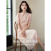 【专属特价】熙世界高考改良旗袍平时可穿2025夏季新款新中式国风粉色连衣裙 商品缩略图2