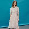 EITIE爱特爱夏季新款V领时尚气质显瘦连衣裙7407152 商品缩略图3