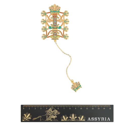 大英博物馆x苏州博物馆亚述系列亚述巴尼拔书签尺 生命之树创意书签 商品图4