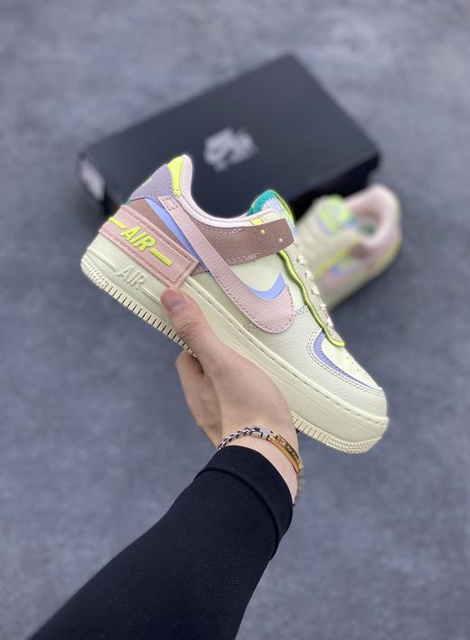 耐克空军拼接马卡龙独角兽中低帮女板鞋 商品图5