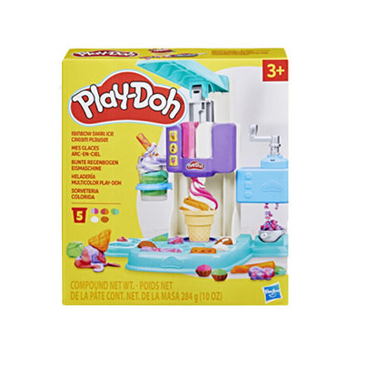 孩之宝 Hasbro 培乐多梦幻彩虹冰激凌机彩泥玩具套装HASCG00285C00 商品图0