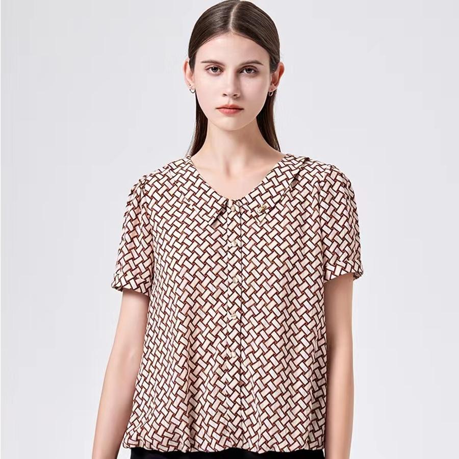 南3天轩咖花小衫