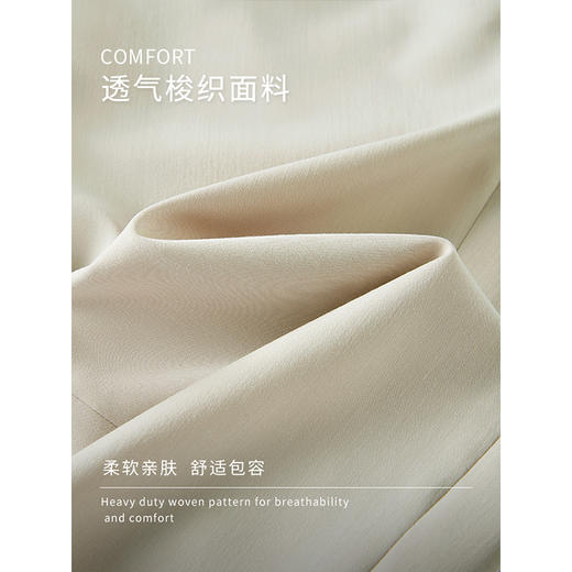 【五折购】熙世界开叉八九分休闲裤小个子夏新款气质显瘦通勤直筒西装裤子 商品图2