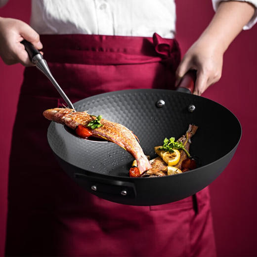 【三禾0涂层铁锅】好味道的记忆不会生锈 商品图3