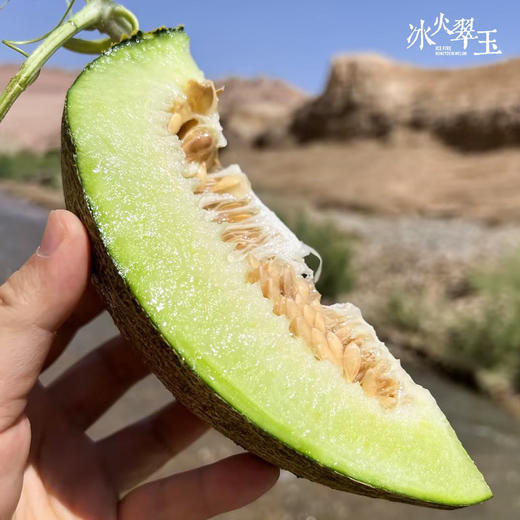 新疆冰火蜜瓜双拼至爱蜜瓜+翠玉蜜瓜 商品图1