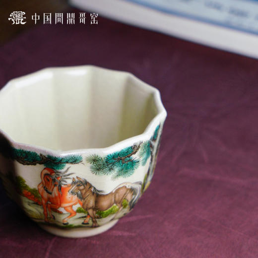 问鼎哥窑菩提杯（龙马精神）（缺货） 商品图3