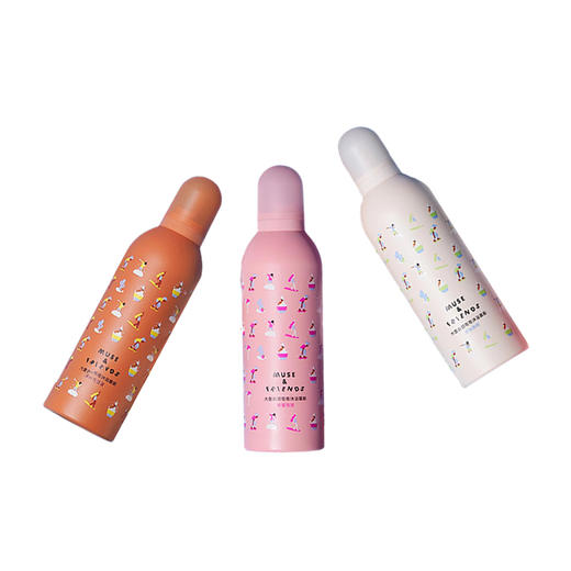 MUSE&FRIENDS 大童云感嘭嘭沐浴慕斯  儿童沐浴露小奶芙慕斯泡泡浴 300ml 5岁+ 商品图6