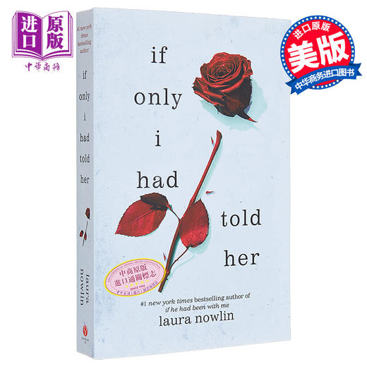 【中商原版】如果我曾对她说 纽约时报畅销书  If Only I Had Told Her 英文原版 Laura Nowlin 国际流行小说 商品图0