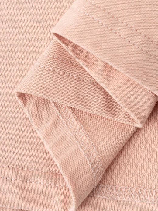 COCO ZONE ”蜜桃“简约百搭圆领上衣纯色字母短袖T恤CC1B1276 商品图6