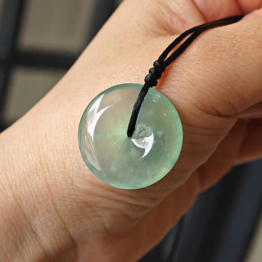 木那飘雪花棉甜美平安玉扣 商品图2