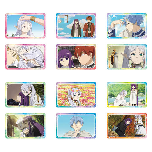 TWINCRE正版 葬送的芙莉莲 复古系列透卡盲盒 周边谷子 商品图3