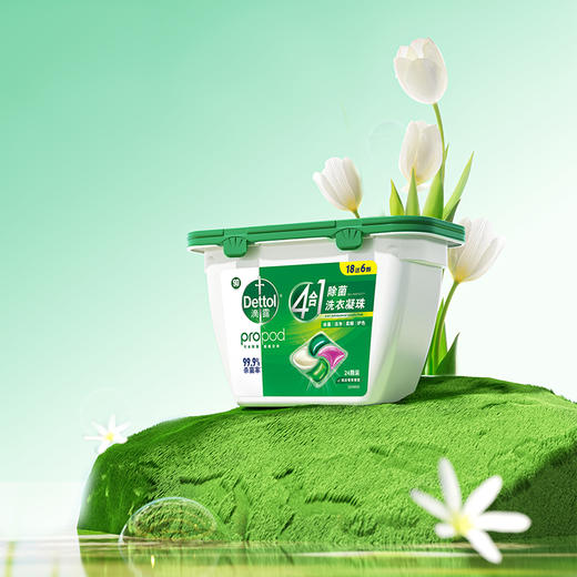 滴露洗衣凝珠雨后青草(18颗+6颗)*2盒 商品图3