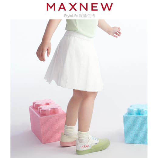 【裙装】女小童百褶学院风短裙 1N2355202 商品图1