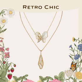 Garden of Eden 伊甸园系列 |水晶迷蝶叠戴套装