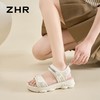 ZHR则则魔术贴运动凉鞋女2024夏季新款休闲百搭松糕厚底沙滩鞋女 商品缩略图7