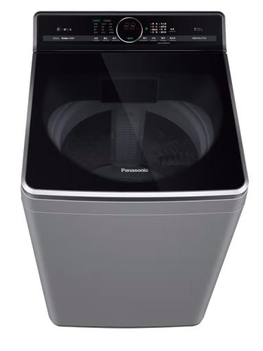 松下（Panasonic）（251927） 全自动波轮洗衣机 不弯腰设计 一键智能洗 泡沫净 钢化玻璃盖板 大容量 XQB90-U9L21 9公斤银灰色 商品图1
