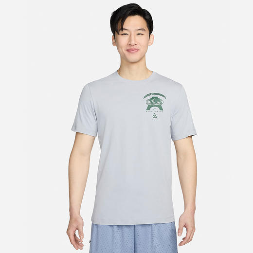 Nike/耐克男子Freak字母哥运动篮球透气圆领印花短袖T恤FV8409-012 商品图0