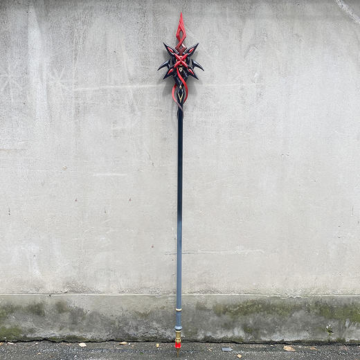 墨班 cosplay道具 原神 仆人 阿蕾奇诺 武器赤月之形 镰刀 商品图3