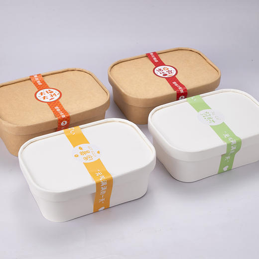 喇叭花一次性不干胶贴纸标签奶茶杯封口贴纸外卖不干胶定制50只 商品图2