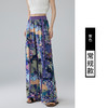 慵懒の夏日【新中式扎染阔腿裤】雪纺爽滑面料自带凉感 无惧炎热夏日 阔腿版型宽松有型 中式慵懒风 商品缩略图10