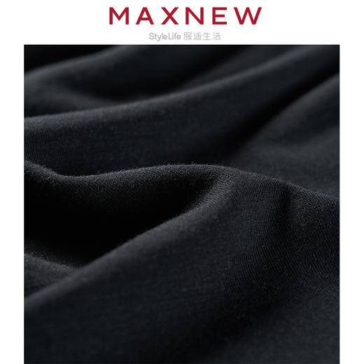 【家居】“Cool Max”凉感系列舒适柔软吸湿排汗细腻亲肤圆领口袋T恤 1N2417105 商品图4