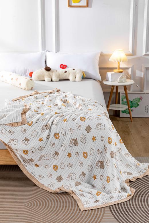 【远梦】朴芸纯棉盖毯 商品图0