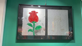 沈敬东《小王子与玫瑰花》手绘36/99