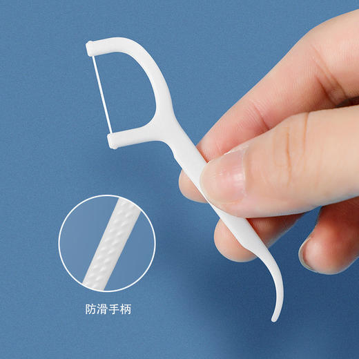 「19.9到手10盒！单盒50支」高分子牙线棒细牙线 清洁口腔护理扁线弓形居家日用牙签线剔牙棒牙缝刷 商品图3