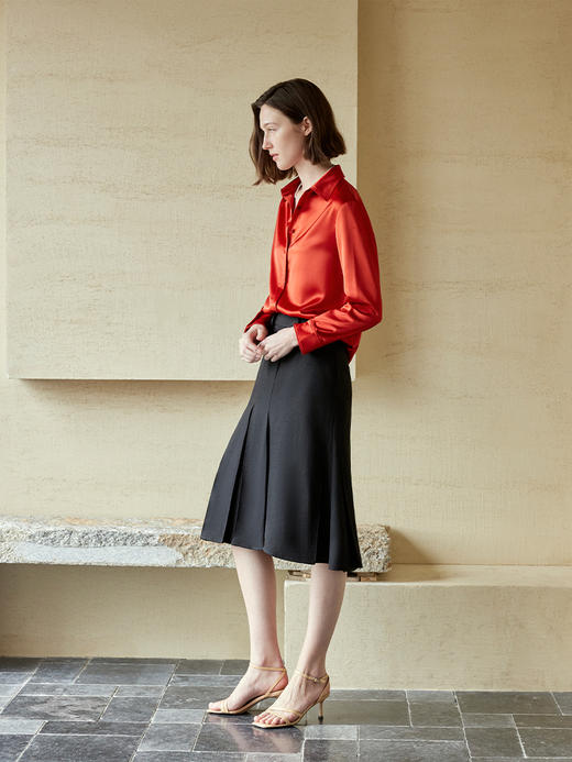 水波纹醋酸衬衫FCE2SHT150 商品图7