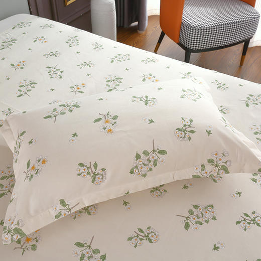 洁丽雅 “叶语绵绵”休闲四件套 JLY-TJ865 被套 200*230cm 商品图4