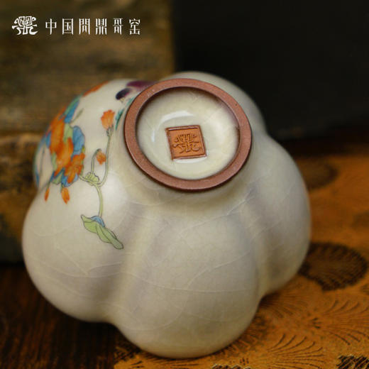 问鼎哥窑致巧款凌霜杯（花朝月夕）（缺货） 商品图3