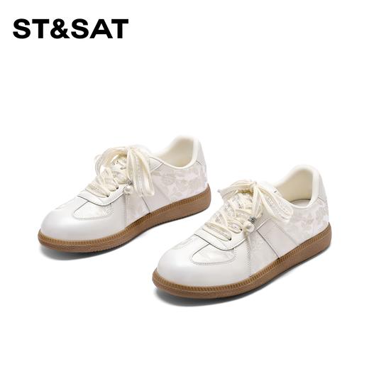 星期六太空银中式刺绣阿甘鞋SSC11120S7 商品图7