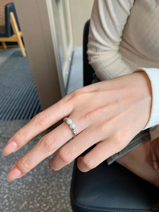 ninina高级感珍珠戒指叠戴套装 商品图8