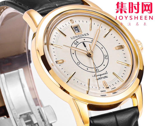 浪琴 LONGINES 新的经典复古康卡斯系列 男士腕表 这款腕表以浪琴1959年推出的康卡斯系列作品为设计灵感 商品图3