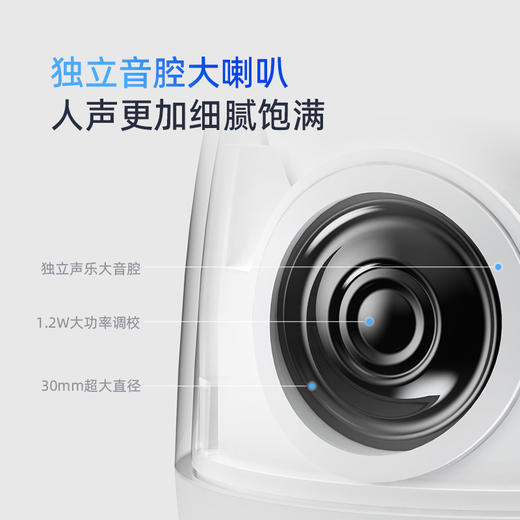 【采购】360云台摄像机8Pro 4K 超清画质 星光级超微光全彩 360°全景视角 蓝牙闪连配网 人形侦测警报 镜头隐私遮蔽 商品图3
