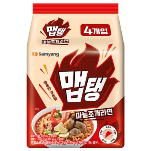 三养大蒜贝壳拉面(110gx4)삼양 맵탱 마늘조개라면 商品图0