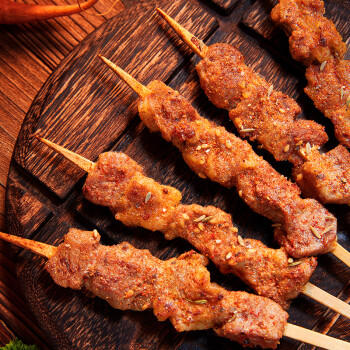 宁鑫 宁夏盐池滩羊 原切羊肉串240g 生鲜 地理标志产品 清真食品 商品图5