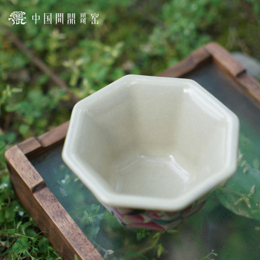 问鼎哥窑八方杯（山海经蛇身人面神）（缺货） 商品图2