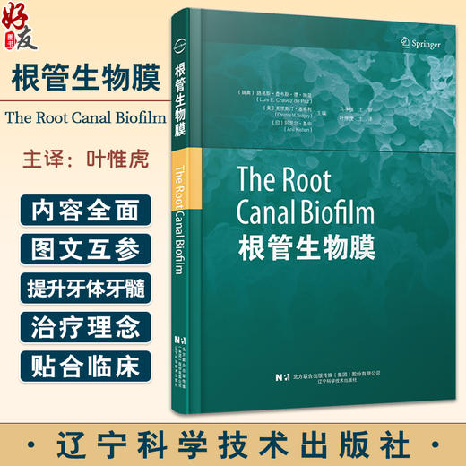 根管生物膜 叶惟虎主译 聚焦于根管系统内细菌生物膜感染机制及其控制策略 口腔科学牙体牙髓书籍9787559131881辽宁科学技术出版社 商品图0