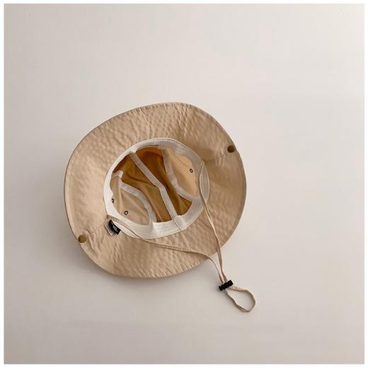 【积分会员日】儿童户外防晒遮阳帽春夏薄款男女宝宝大檐露营出游速干太阳帽；官网特供 商品图4