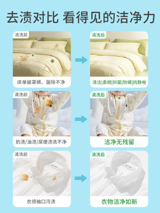 麦康婴儿全效洗衣液2L*6瓶装 商品图5