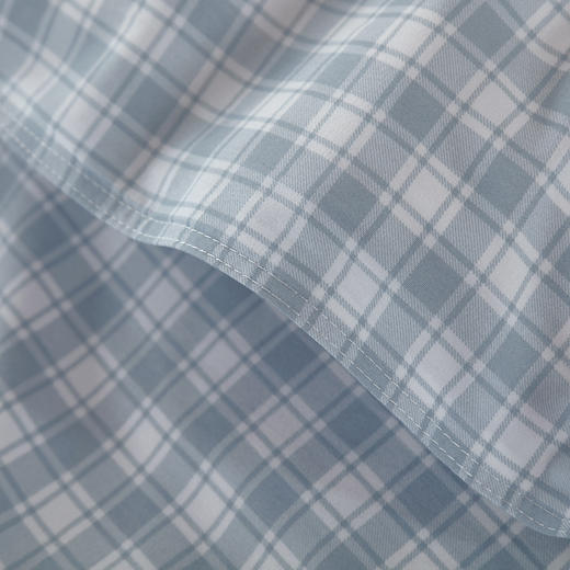 【洁丽雅】 “浪漫格调”休闲四件套 蓝色 被套 200*230cm 商品图3