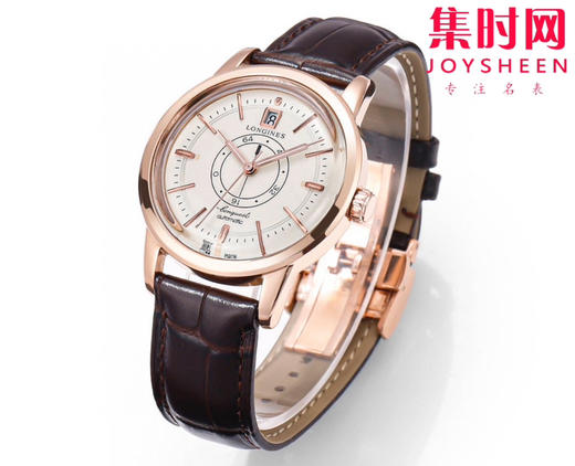 浪琴 LONGINES 新的经典复古康卡斯系列 男士腕表 这款腕表以浪琴1959年推出的康卡斯系列作品为设计灵感 商品图4