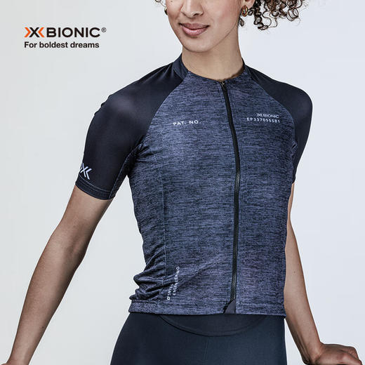 XBIONIC势能骑行美丽诺羊毛女士短袖上衣公路山地自行车骑行服 商品图2