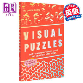 【中商原版】视觉谜题 Visual Puzzles 英文原版 Gareth Moore 生活休闲 游戏 益智 自我提升