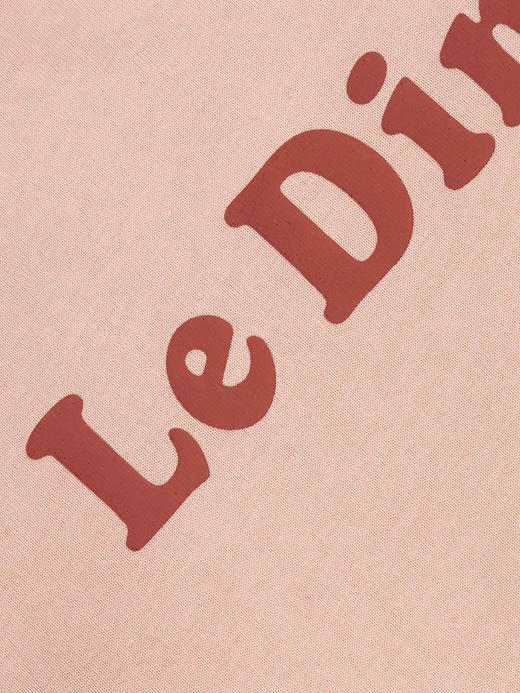 COCO ZONE ”蜜桃“简约百搭圆领上衣纯色字母短袖T恤CC1B1276 商品图5