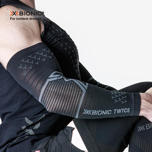 XBIONIC倍能护袖马拉松跑步越野跑运动弹力压缩护臂 商品图2