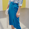 EITIE爱特爱夏季新款时尚气质显瘦高腰开叉半身裙7406109 商品缩略图4