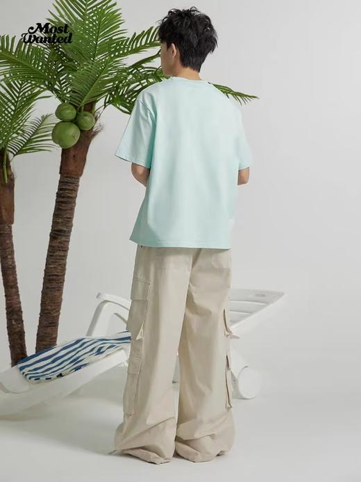 mostwantedlab彩虹/M2412157/休闲运动网球特写广告矢量圆领短袖 商品图3